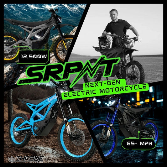 Dominate California Trails with the Throne SRPNT Electric Dirt Bike Series