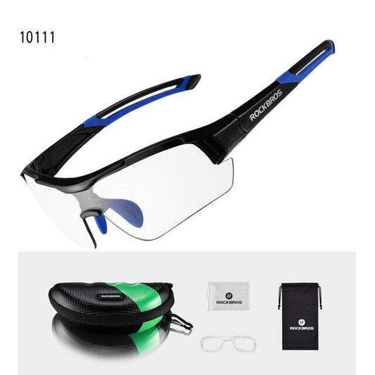 ROCKBROS Cycling Photochromic Glasses Sport Sunglassess Bike Glasses Driving Fishing UV400 Men Women
