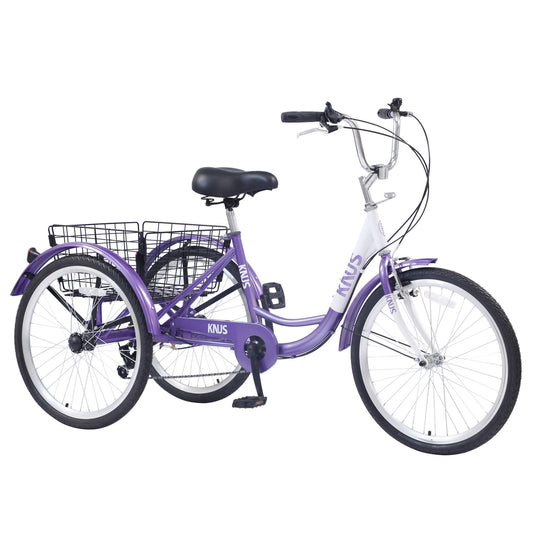 Knus Virbus 24“ Single-Speed Adult Tricycle