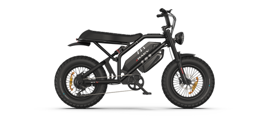RAEV Bullet GTX Emoto eBike – 1500W Electric e-moto style Bike with Dual Suspension