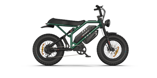 RAEV Bullet GTX Emoto eBike – 1500W Electric e-moto style Bike with Dual Suspension