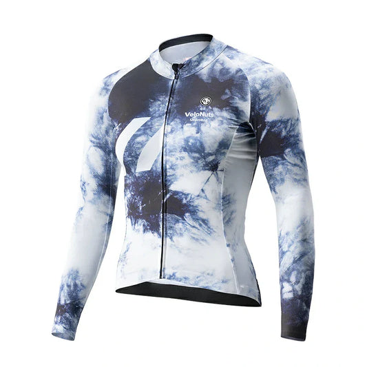 Velonuts Women Cycling Jersey Breathable Long Sleeve Pro Team MTB/Road Jersey