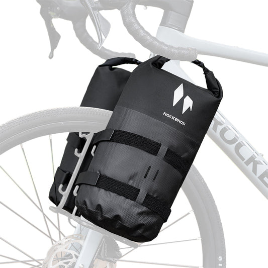 100% Waterproof Front Fork Rack Bag 7L-RideMate