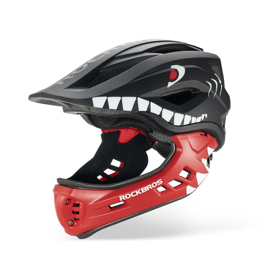 Kids Full-Face Bike Helmet Cartoon for Boys and Girls