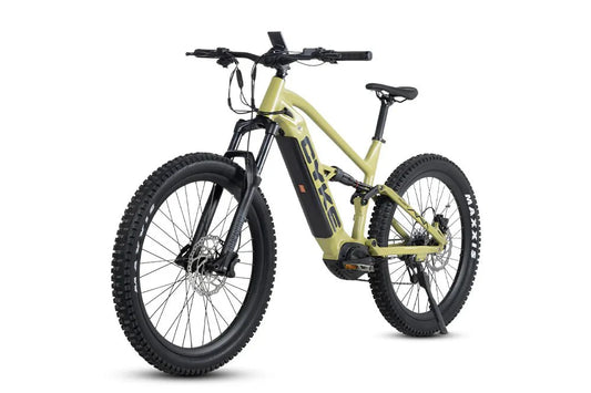 CYKE Electric Mountain eBike Falcon A - 48v 750 w eMTB Trail Bike - Mountain eBike - CYKE|GREEN|2603 eBike Super Shop