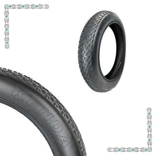 eBike Tires 24" x 4" Kenda Knobby for Fat Tire Electric Bike - Parts - EBIKE|TIRES|0520 eBike Super Shop