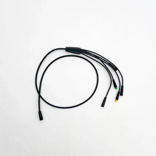 Product image of the Super73 Gen 2 eBike wiring harness, showing the complete wiring assembly with connectors and cables arranged for display.