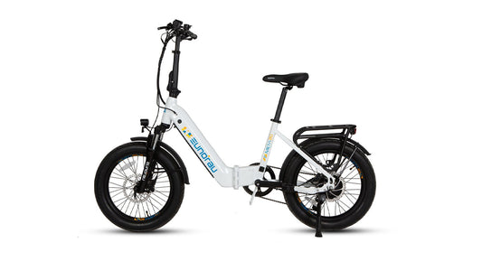 EUNORAU Meta Foldable - Electric Mountain eBike - EUNOR|META|WHITE eBike Super Shop