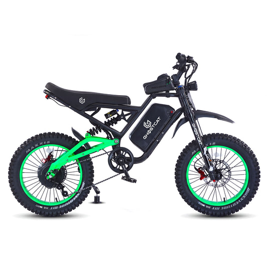 GhostCat F4X Neon Green, side view