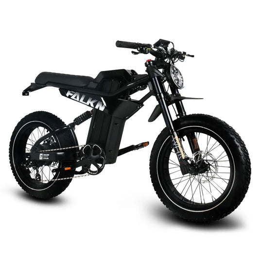 Strike Cycles Falkn 750w Moto eBike 20x4 Fat Electric e-Moto Style eBike