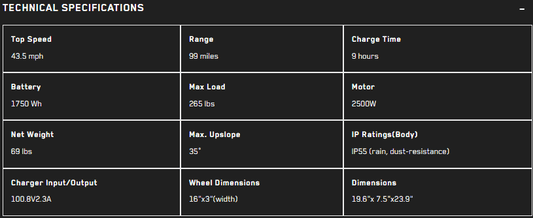 Inmotion V12 Pro - EUC - sku - 46180508991742 eBike Super Shop