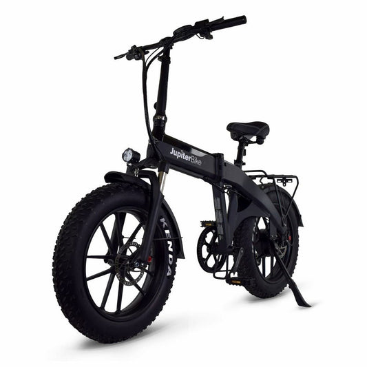 JUPITER Folding Fat Tire eBike Defiant Pro - Folding Step Over 750 w Electric Folding eBike - Folding Ebike - JUPIT|BLACK|1839 eBike Super Shop