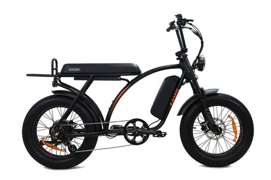 KASEN Kabbit Classic E - Bike - Moto - KASEN|Kabbit Cla|14.5 ah|Black eBike Super Shop