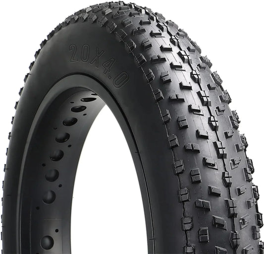 Raider (2 - Pack) - 20"×4" / 26"×4" - Bicycle Tires - SHP - HY8003_204BLK*2 eBike Super Shop