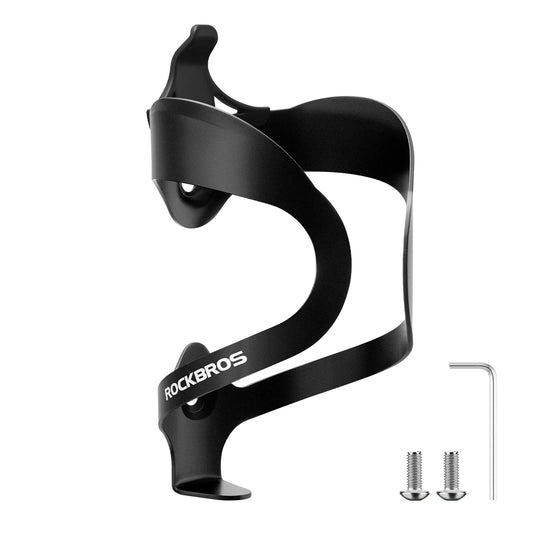 ROCKBROS Lightweight Alloy Bike Water Bottle Holder for Road Mountain Bikes