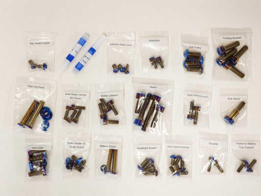 Surron Titanium Chassis Kit by Warp 9