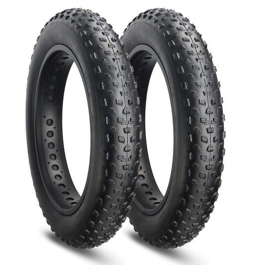Tumble (2 - Pack) - 20“x4.0” - Bicycle Tires - SHP - J1633204 - BLK - PAIR eBike Super Shop