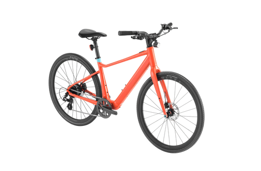 VELOTRIC T1 ST 350w Step Over eBike 700×40c Urban Electric Urban eBike - Urban eBike - VELOT|URBAN|LAVA|0272 eBike Super Shop