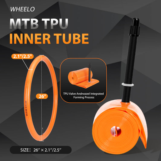Wheelo TPU MTB Tube - 26/27.5/29×2.1-2.5