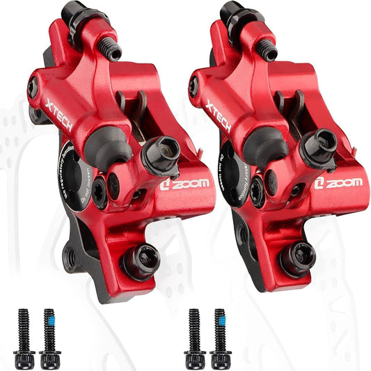 ZOOM XTECH HB - 100 Brake Caliper - Bicycle Parts - SHP - ZM_HB100_RED_P eBike Super Shop