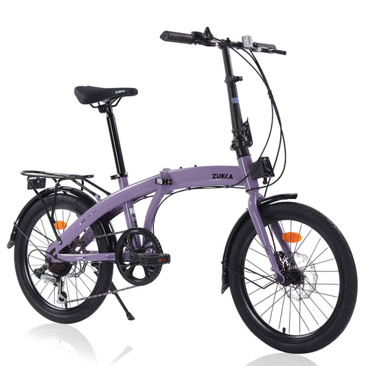 Zukka Crossroll Folding Bike - 20" - Bicycle - W1019P195383 eBike Super Shop