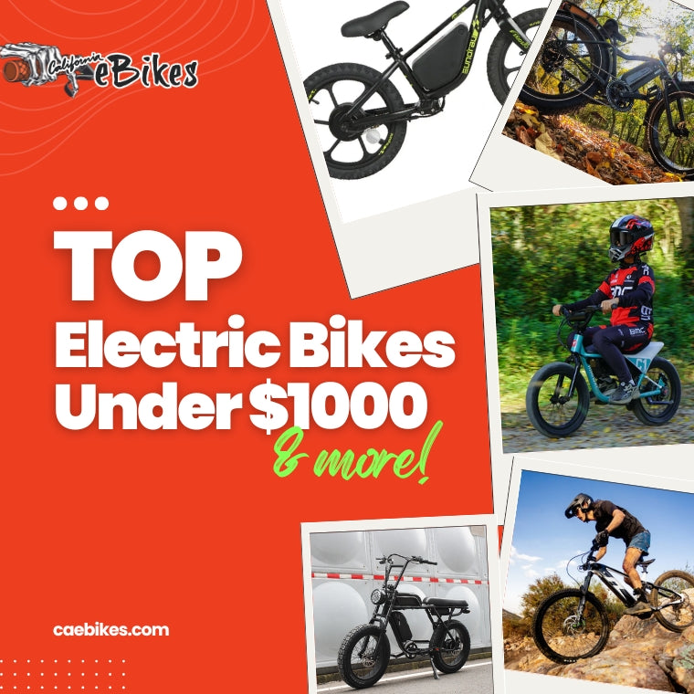 Best Electric Bikes Under $1000 Top Affordable Picks for 2025 - California eBikes Best Electric Bikes Under $1000 Top Affordable Picks for 2025 - California eBikes