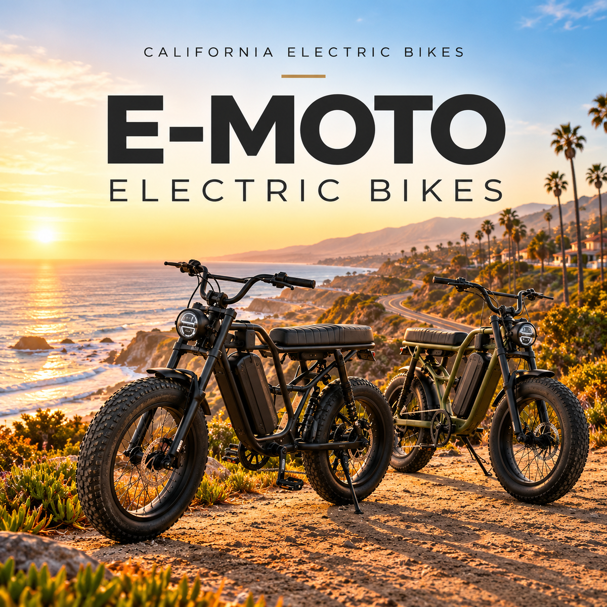 Moto Style eBikes Available for Shipping