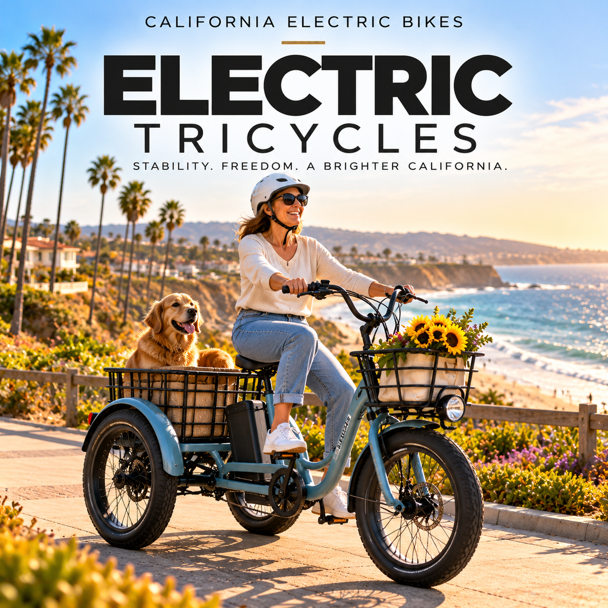 Electric Tricycles Available for Shipping