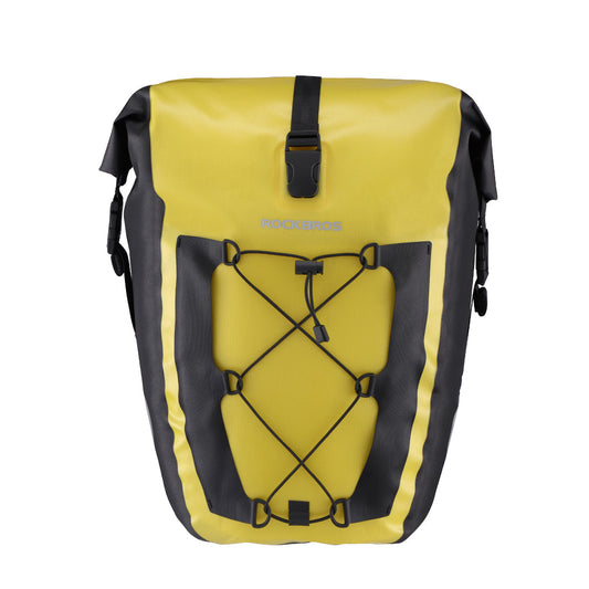 ROCKBROS Ultra Large Capacity Bicycle Saddlebag in Black or Yellow