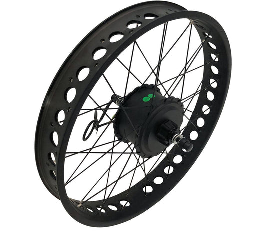 26x4 Rear Wheel Assembly - 52V 750W Bafang motor - Parts - 210000001234 eBike Super Shop