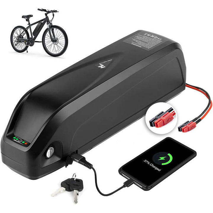 48V10AH 0 - 1000W Electric Bicycle Lithium Battery - bicycle parts - SHP - S039 - 48V10AH eBike Super Shop