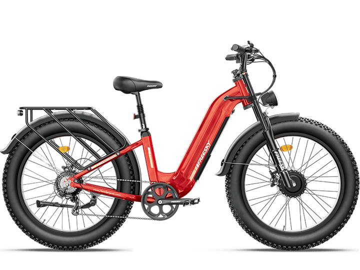FREESKY Ranger M-540 750 w Step Thru Ebike 20x4 Fat Tire Electric Fat Tire Mountain eBike