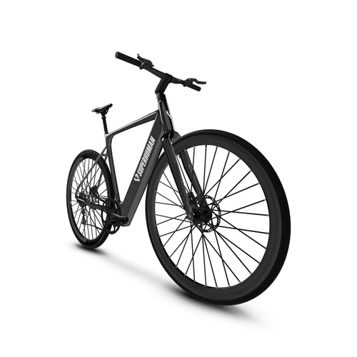 SUPERHUMAN Photon 18" 350 w Step Over Ebike  Urban Electric Road eBike Abyss Black (Non-Glowing)