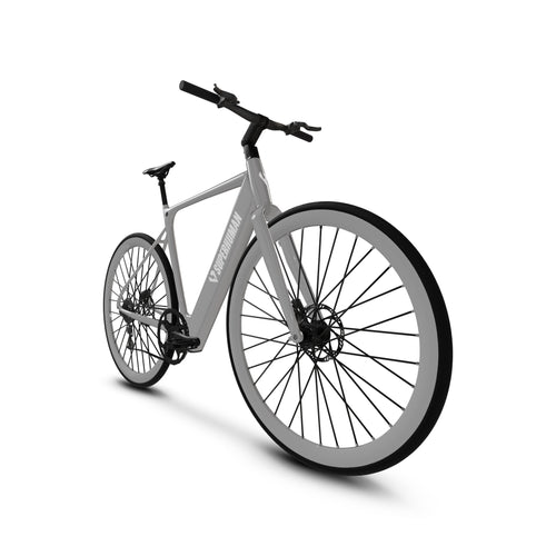 SUPERHUMAN Photon 18" 350 w Step Over Ebike  Urban Electric Road eBike Liquid Titanium
