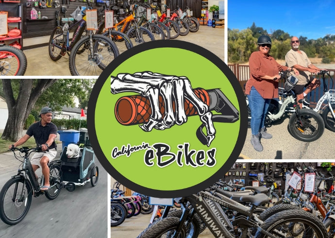 Electric bike at the California eBikes showroom