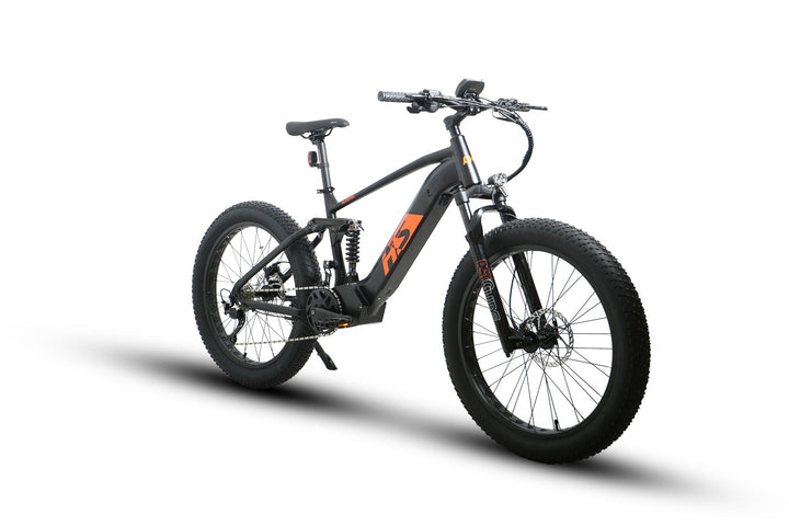 EUNORAU Hunter X8 1000w Step Over eBike 26x4 Fat Electric Fat Tire Mountain eBike