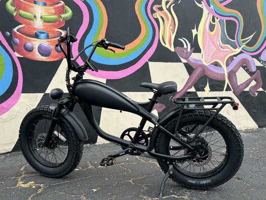 Custom Mini Racer 500 w Electric Vintage eBike 20x4 Fat tire electric bike