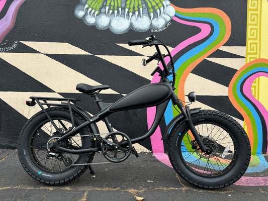 Custom Mini Racer 500 w Electric Vintage eBike 20x4 Fat tire electric bike