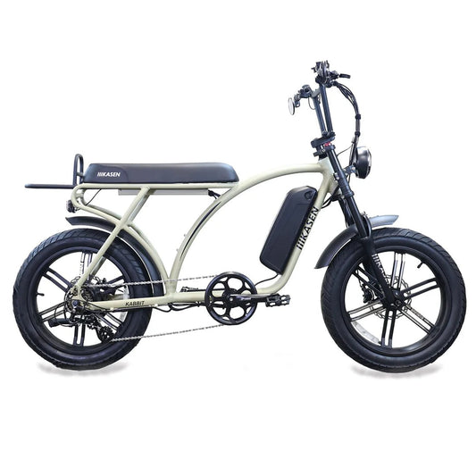 Blue Kasen Kabbit Plus eBike packaged inside a white box, product image on a white background.