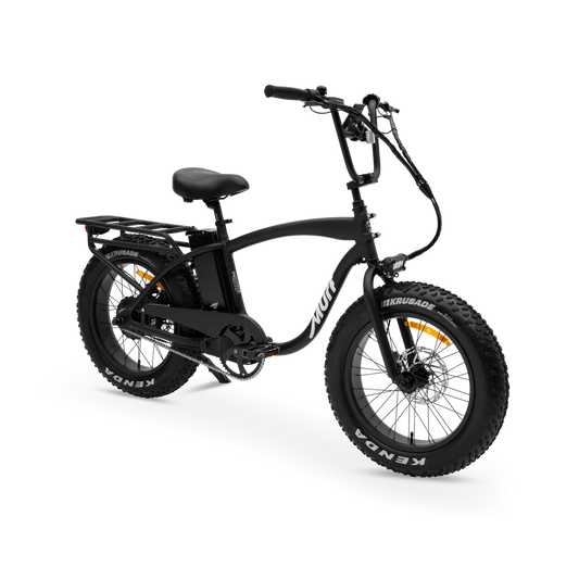 MURF Electric Urban eBike  Higgs-52v 750 w Fat Tire Electric Beach Cruiser eBike