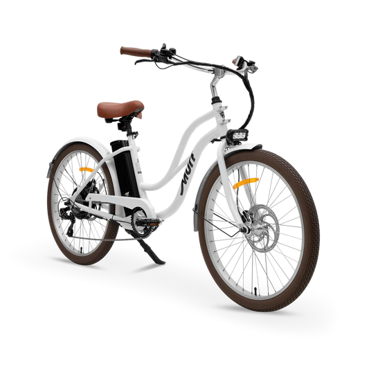 MURF Izzy Step-Thru Electric Urban eBike -52v 500 w Electric Beach Cruiser eBike