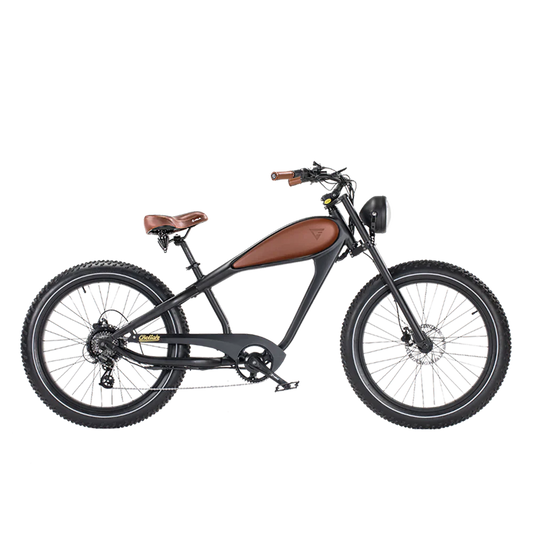 REVI Cheetah PLUS 750w Step Over Ebike 26x4 Fat Tire Electric Vintage eBike