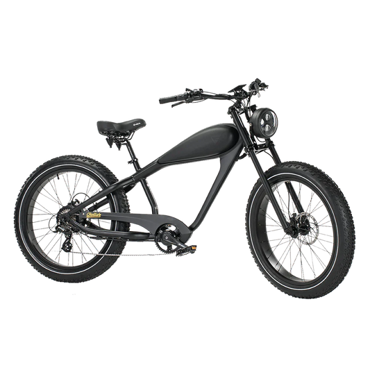 REVI Cheetah PLUS 750w Step Over Ebike 26x4 Fat Tire Electric Vintage eBike