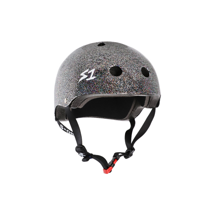 S1 Mini Lifer Helmet - Gold Gloss Glitter Kids Skateboard Helmet