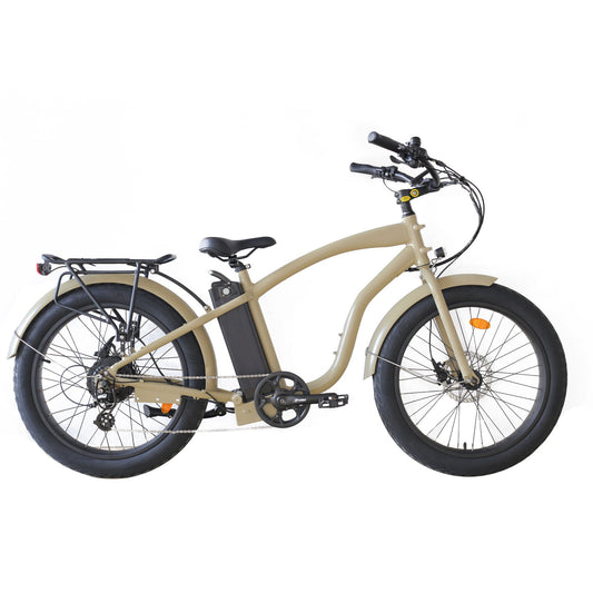 Step Over 24x3 - 52v Beach Cruiser Electric Bike - 50% OFF