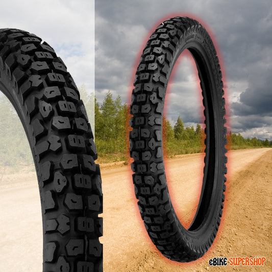 Shinko Trail Pro SR244 87-4402 2.50-17 EMOTO Dual Sport Dirt Bike Tire