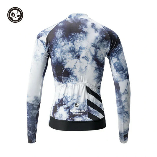 Velonuts Women Cycling Jersey  Breathable Long Sleeve Pro Team MTB/Road Jersey