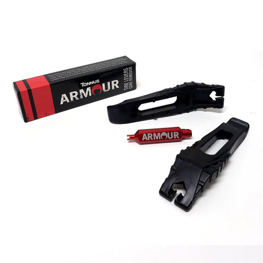 Tannus Armour Tire Levers (x2) & Valve Core Remover Kit