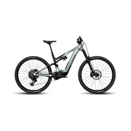 Aventon Current EXP electric bike in Glacier Mint color, side view, displayed on a white background.