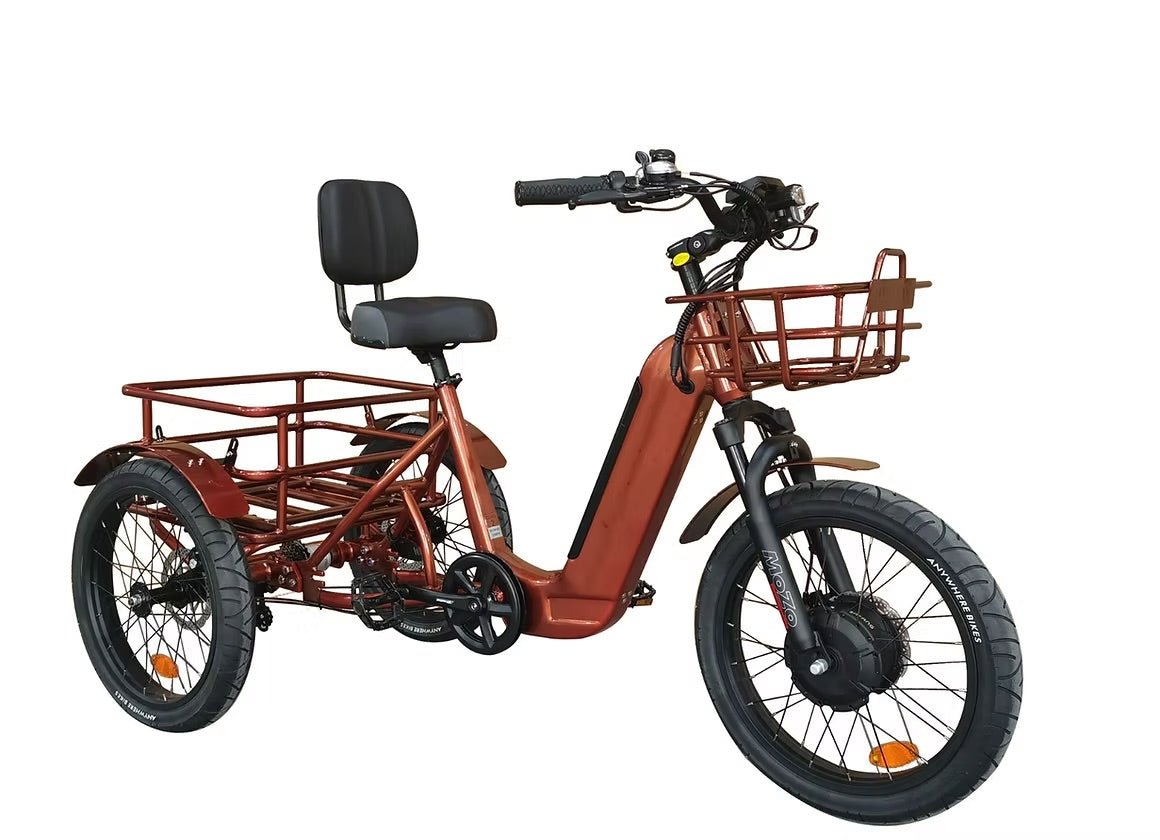 eBike Breezy Electric Trike - Copper - Ready to Ride eBike Breezy Electric Trike - Copper - Ready to Ride